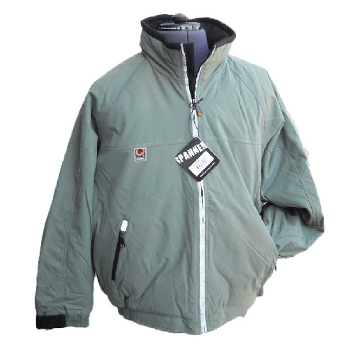 Giubbino piumino giubbotto giacca imbottito invernale trapuntato sportivo uomo verde XXL